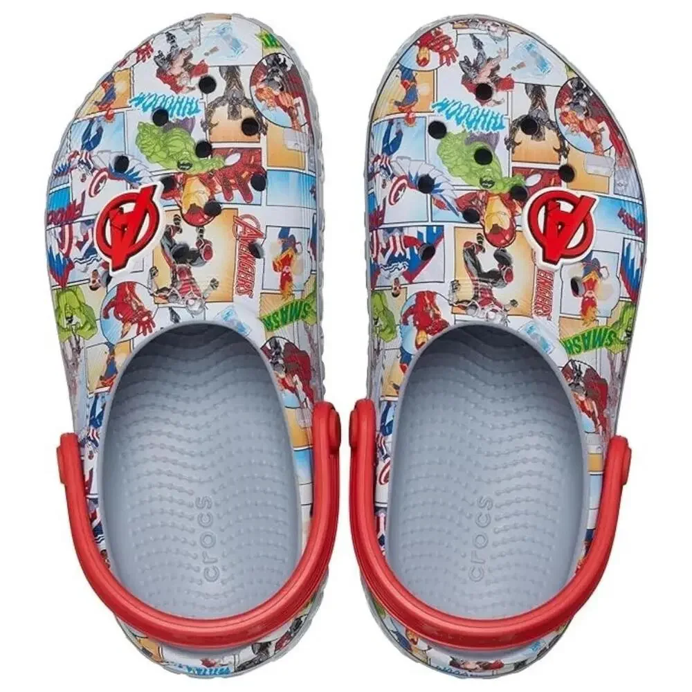 Crocs Avengers Off Court 209943-0ID Clogs Toddler 1 M Multi Casual Shoes TLW762